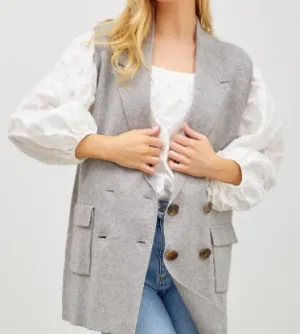 Sleeveless Sweater Vest