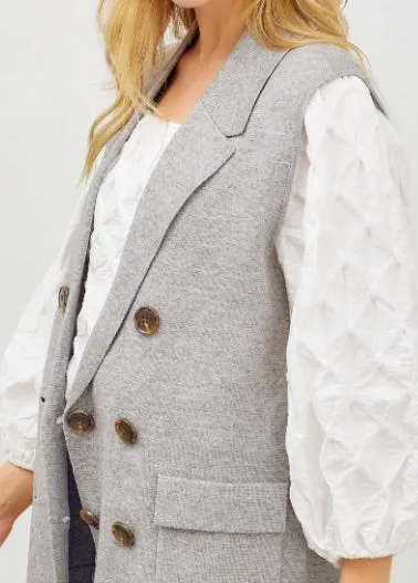 Sleeveless Sweater Vest