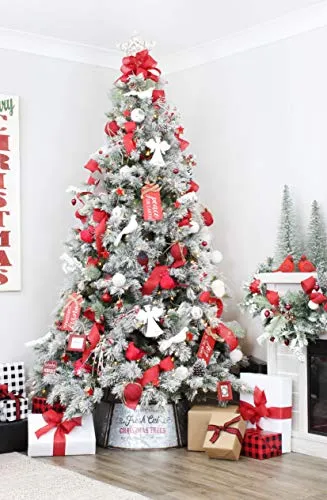 Small Glass Finial Ornaments ( Red, Case of 40 Sets)