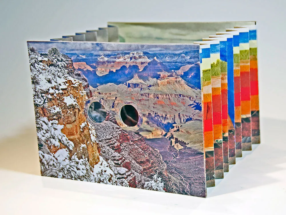 Snow in the Grand Canyon by Elizabeth Curren