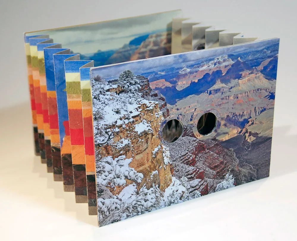 Snow in the Grand Canyon by Elizabeth Curren