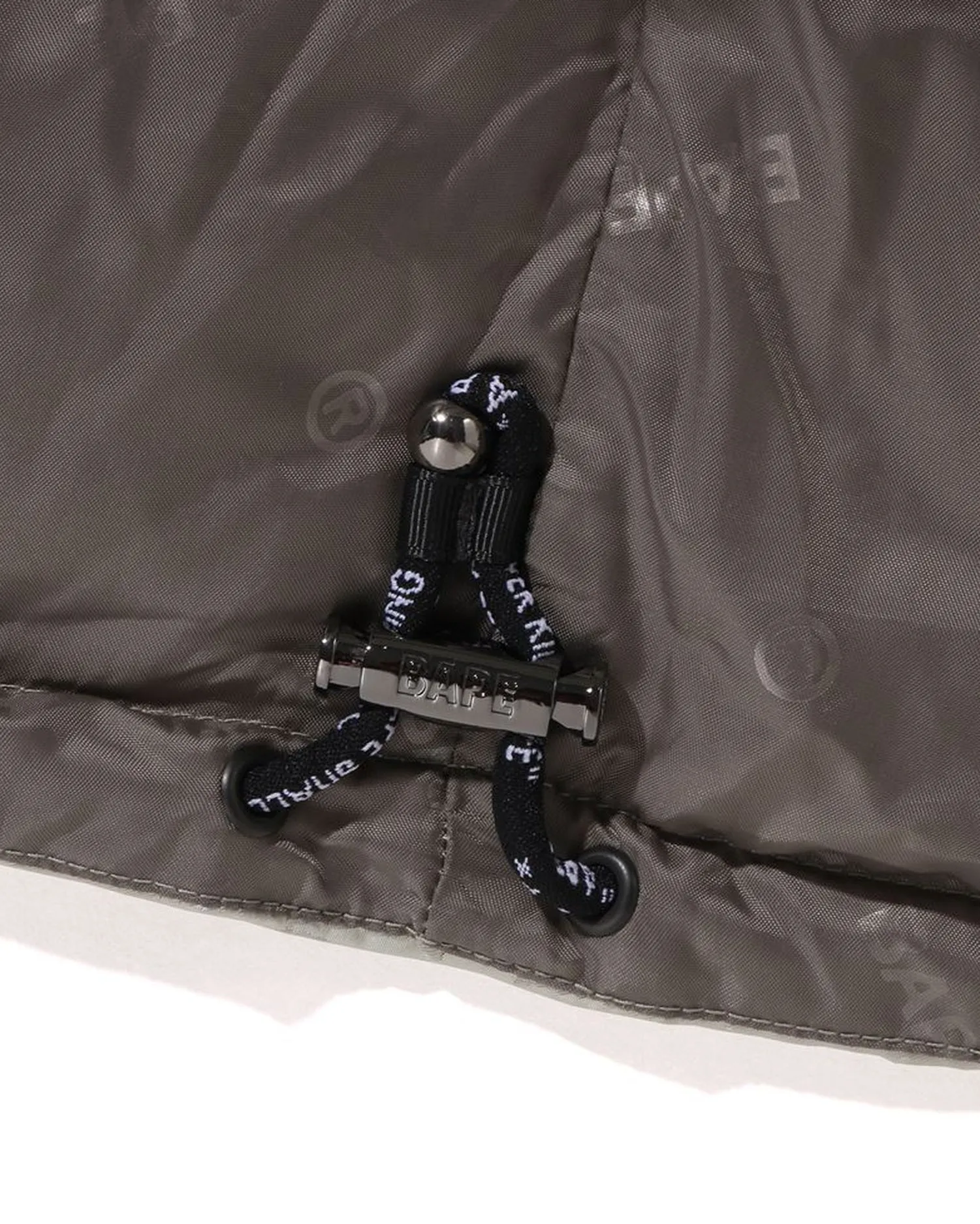 Solid Camo Jacquard Down Jacket