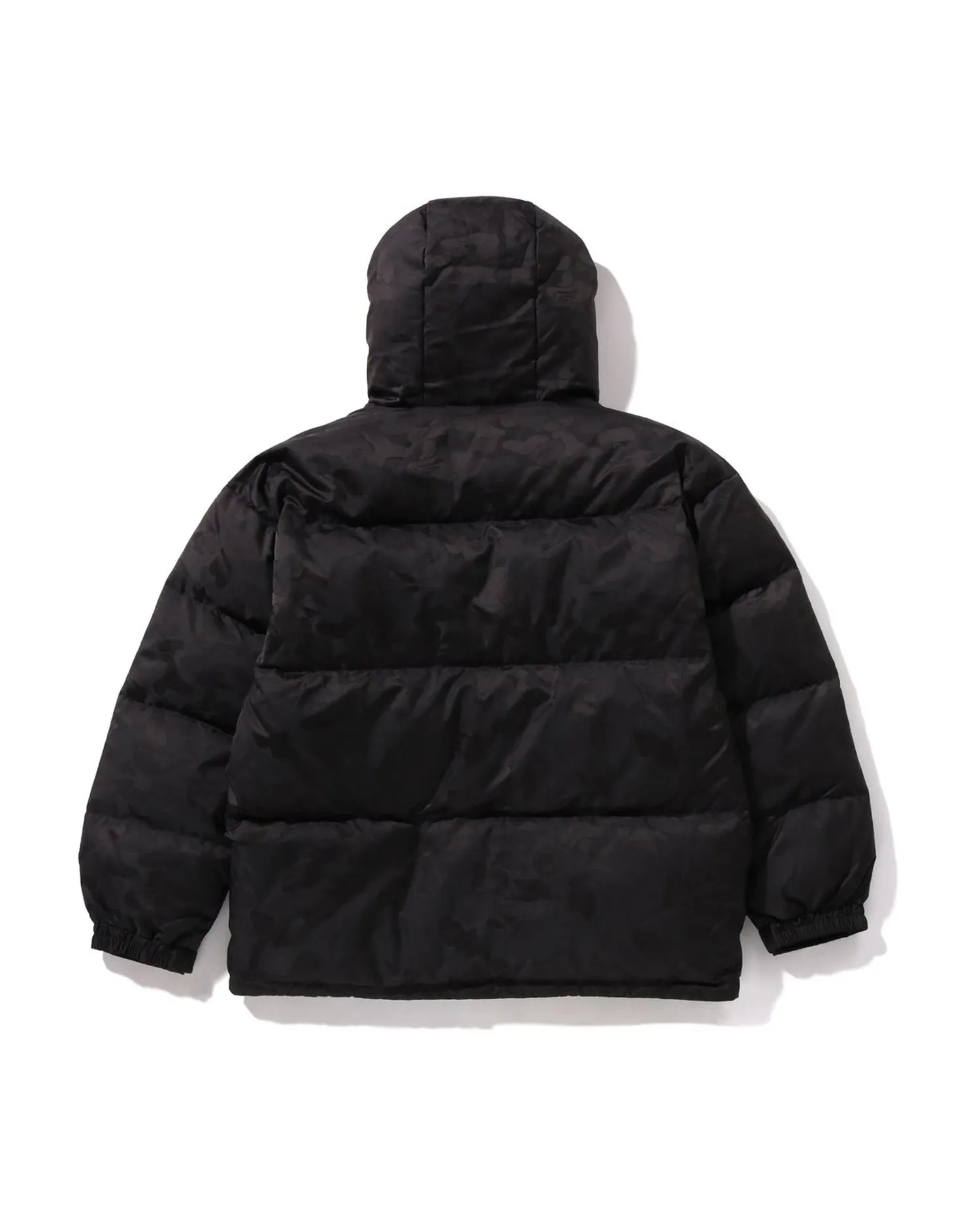 Solid Camo Jacquard Down Jacket