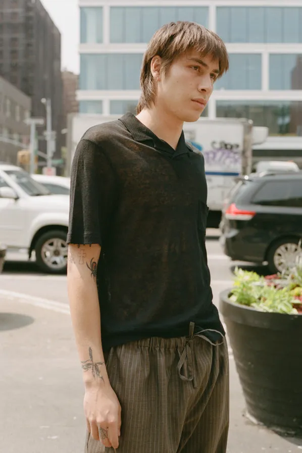 SOURCE POLO, BLACK
