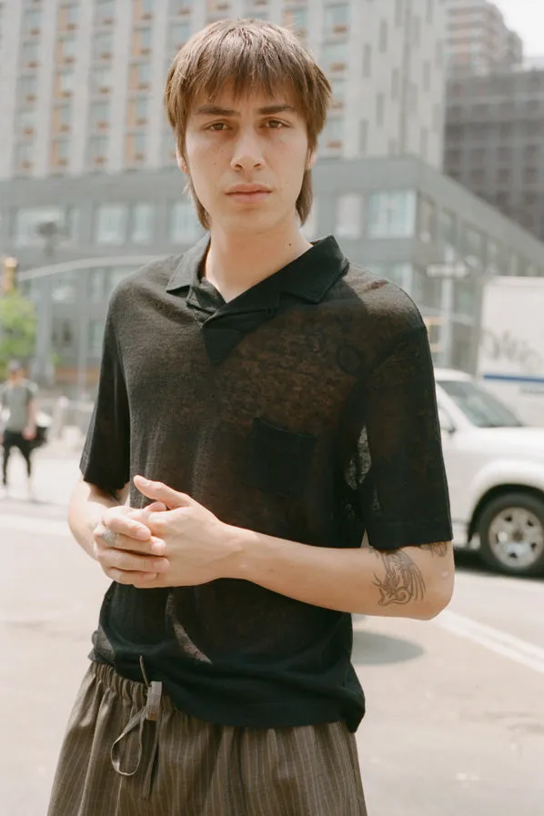 SOURCE POLO, BLACK