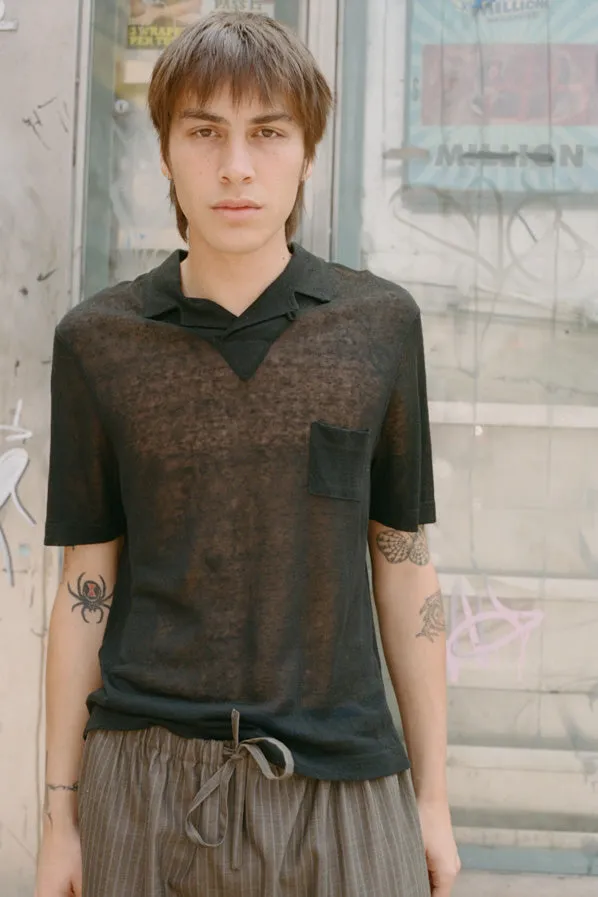 SOURCE POLO, BLACK
