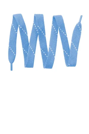 Sport-Tek Laces. LACE Carolina Blue/ White