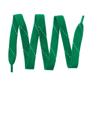 Sport-Tek Laces. LACE Kelly Green/ White