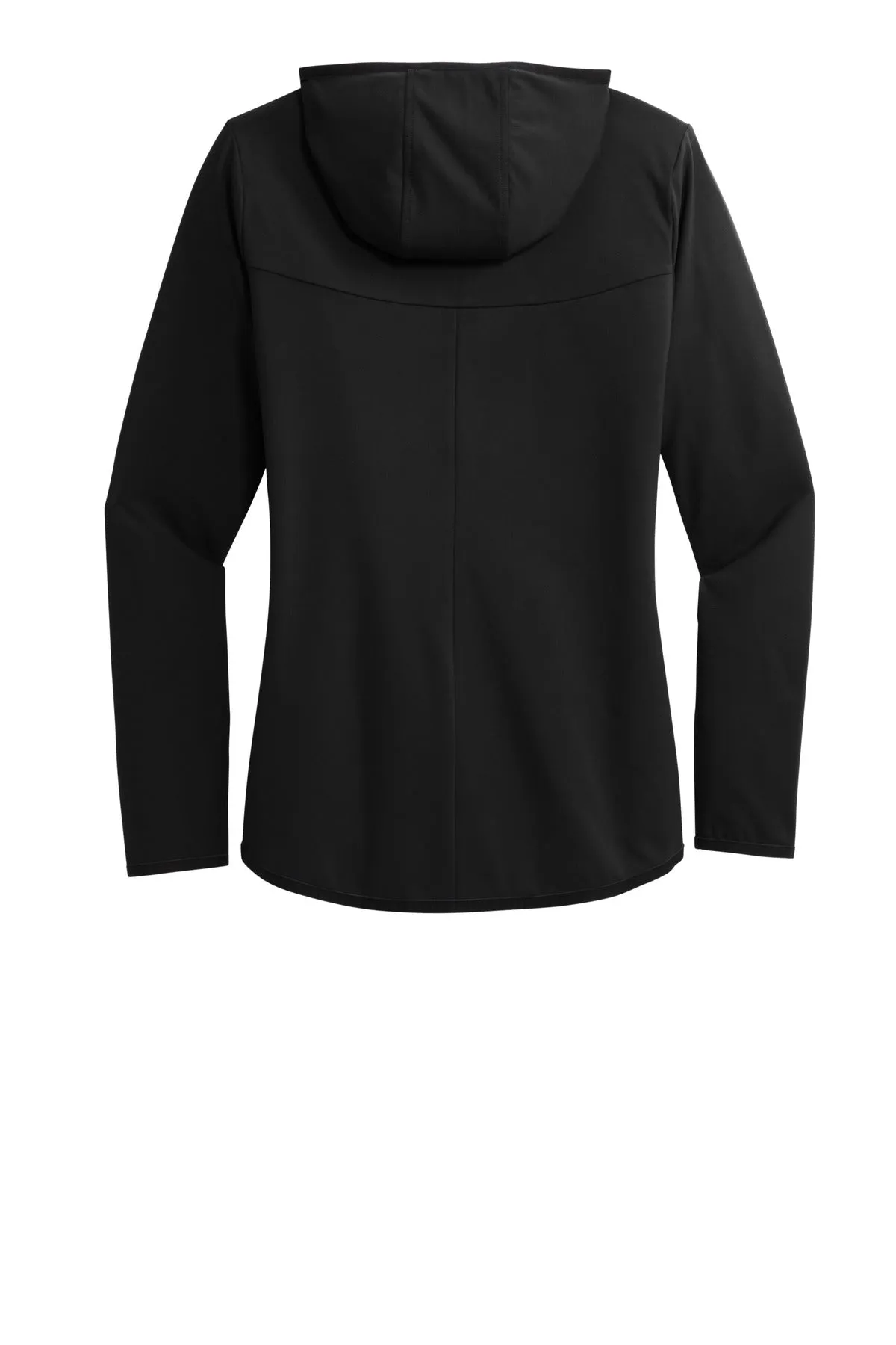 Sport-Tek Women's Circuit Hooded Full-Zip LST870 Deep Black
