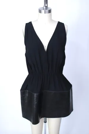 S/S 2019 Rick Owens Denim Panel Tunic