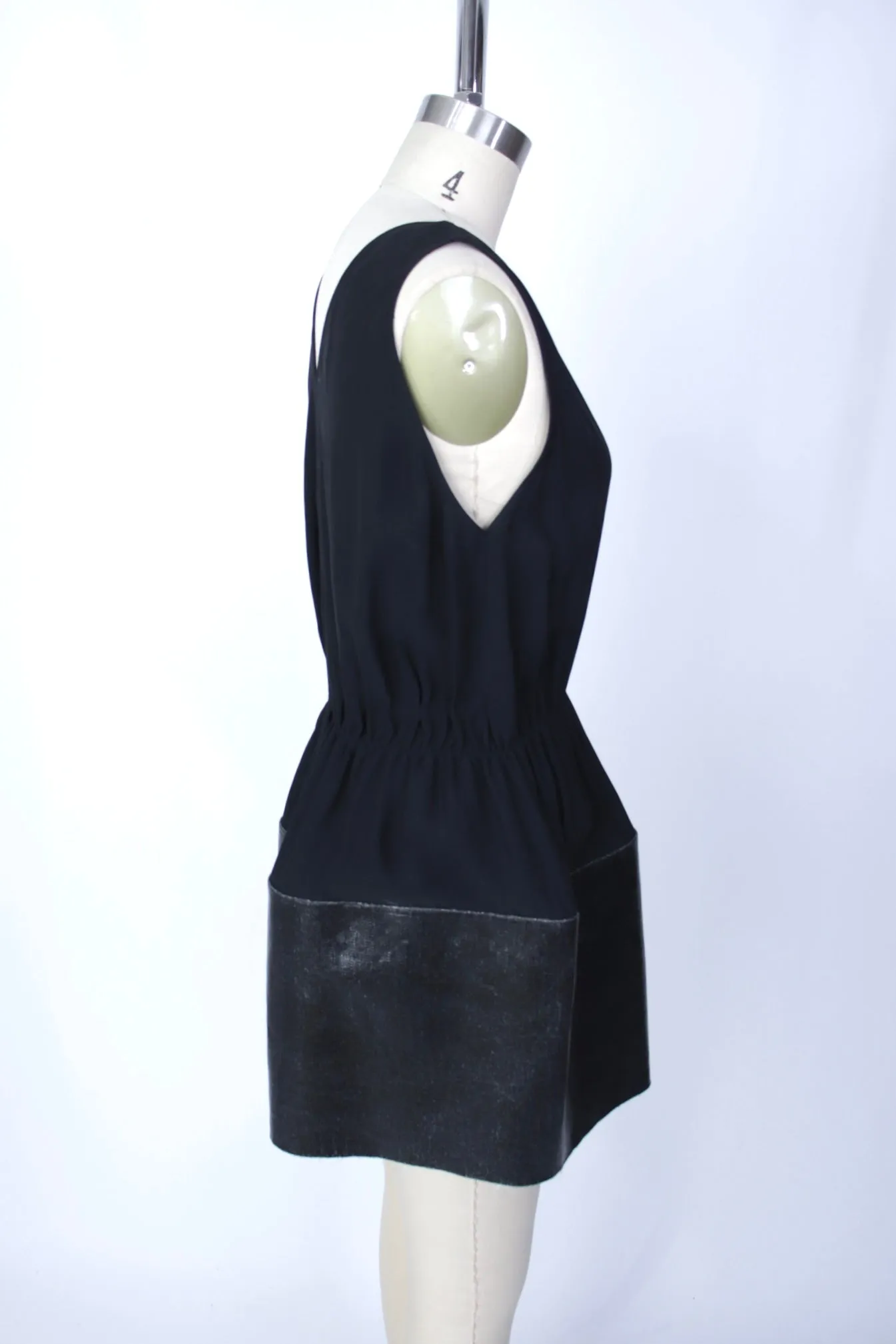 S/S 2019 Rick Owens Denim Panel Tunic
