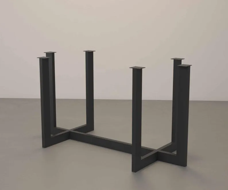 Steel Dining Table Base | Modern & Contemporary Office Table | Conference Table | HATTI 2452