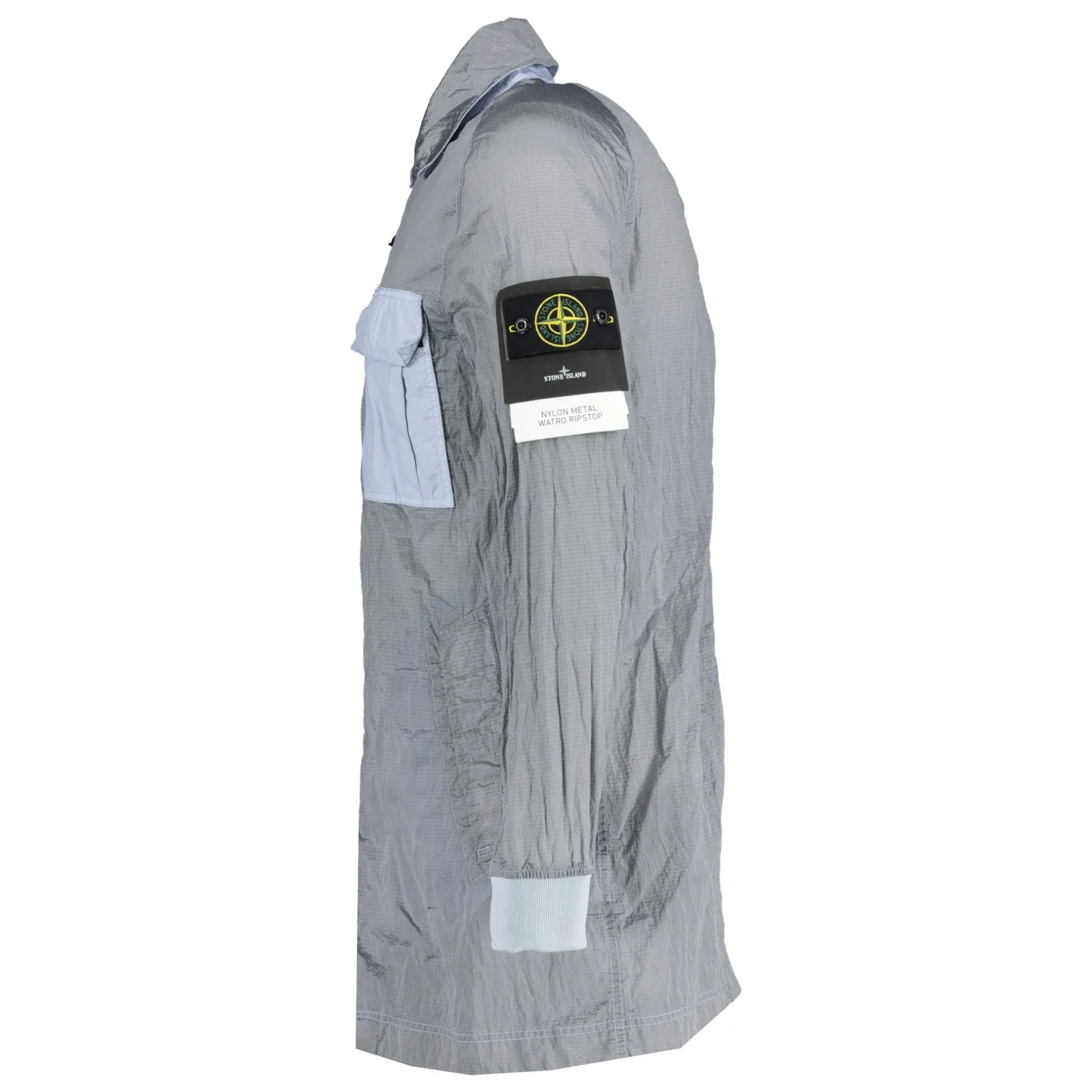 STONE ISLAND NYLON METAL MAC JACKET GREY