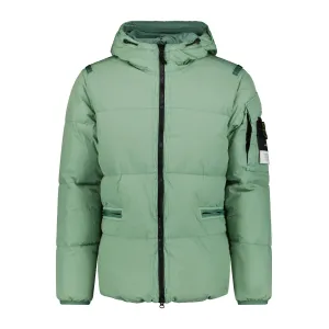 STONE ISLAND QUILTED PADDED JACKET GREEN