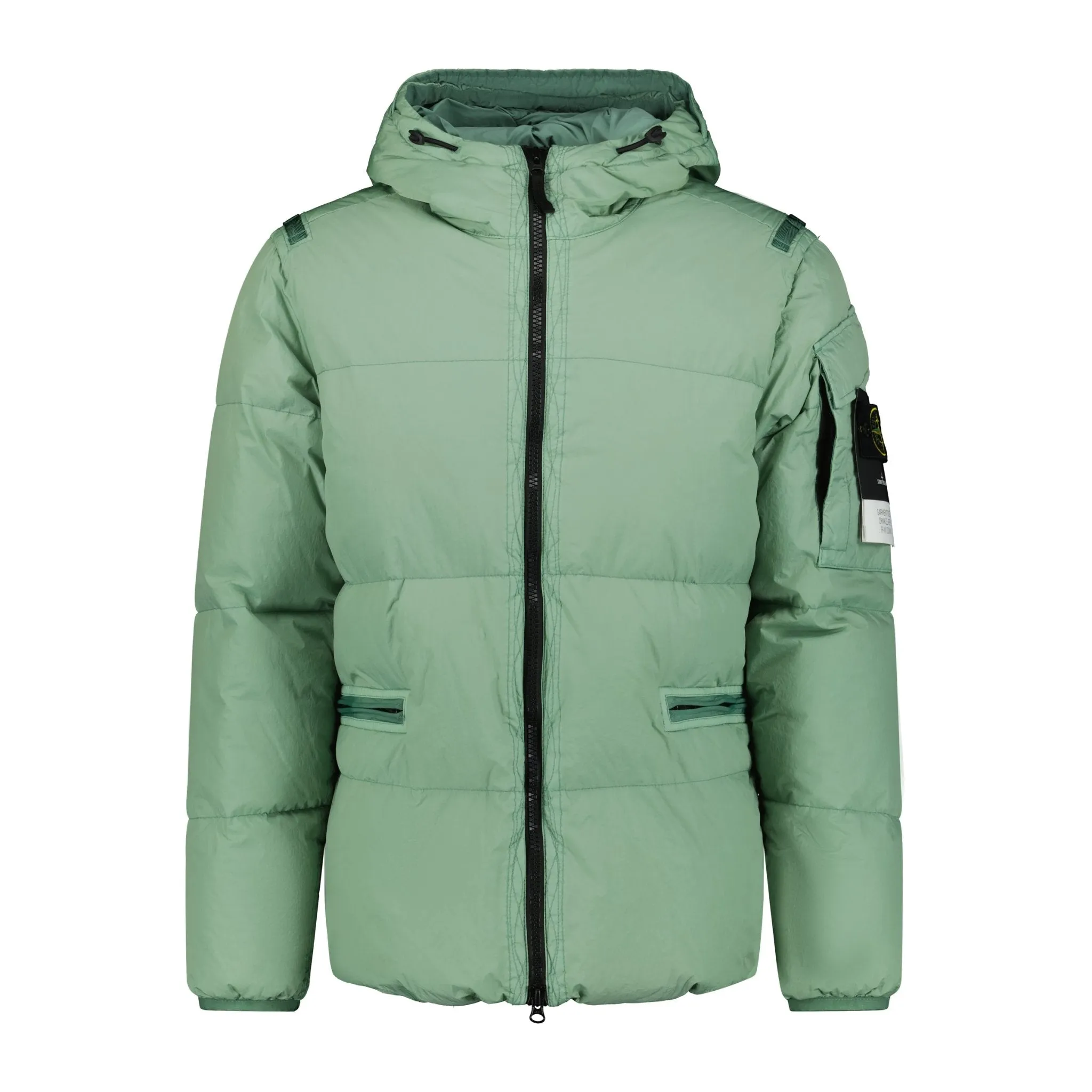 STONE ISLAND QUILTED PADDED JACKET GREEN