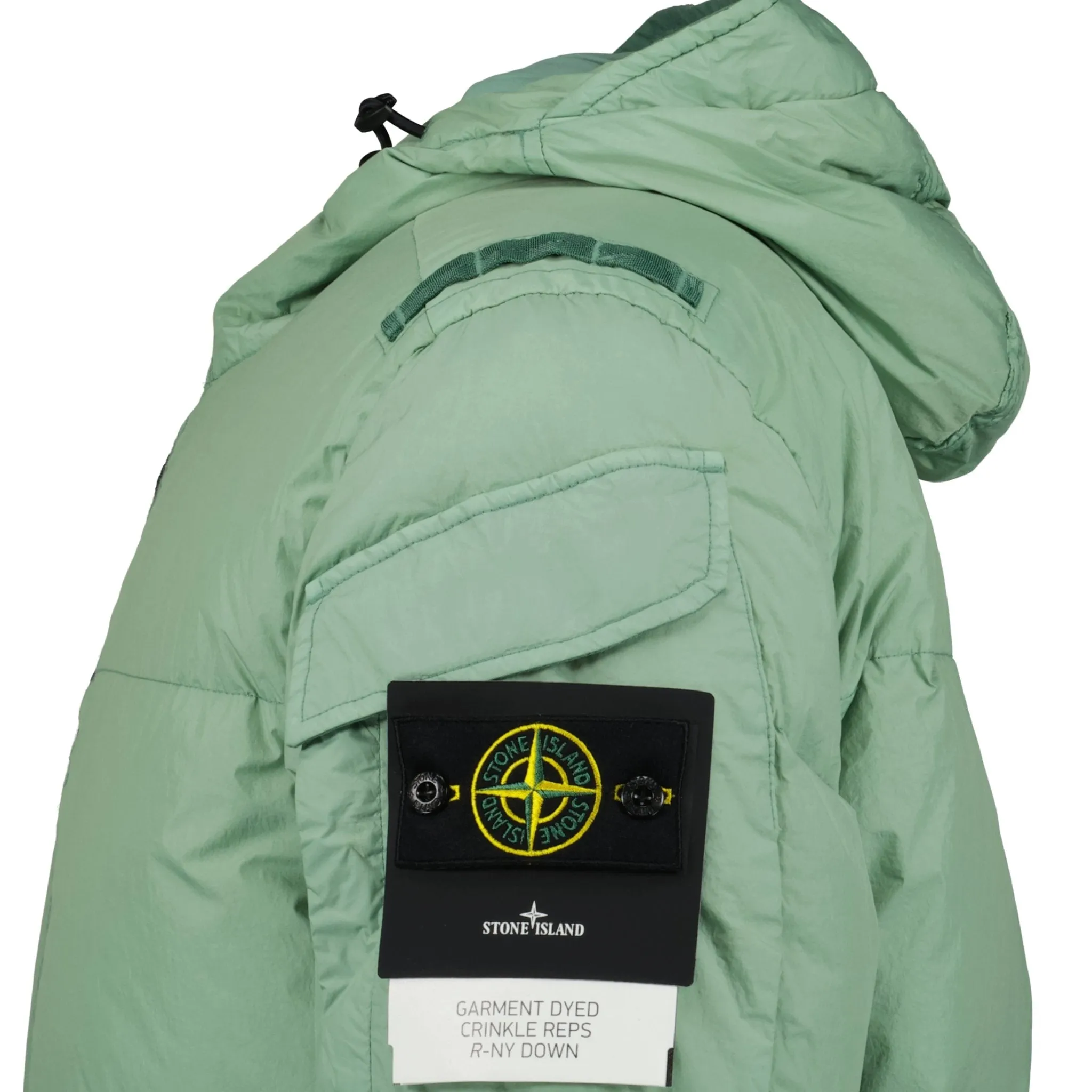 STONE ISLAND QUILTED PADDED JACKET GREEN