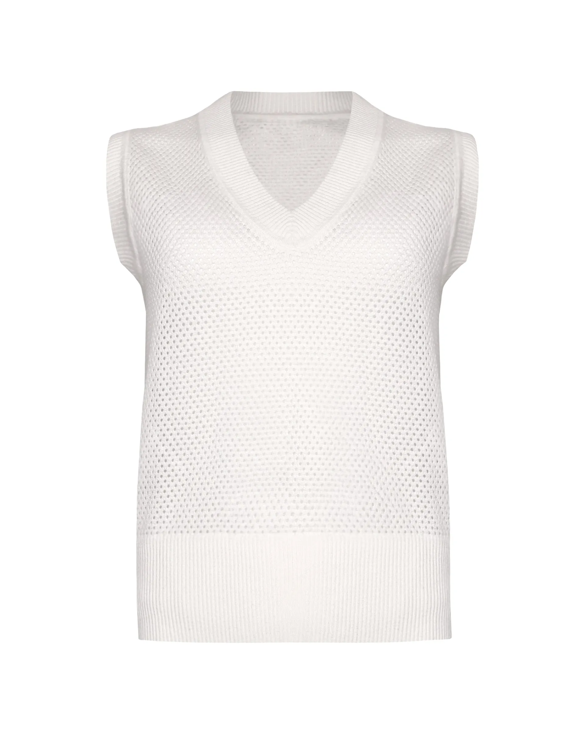 Storm | Mesh Silk Cotton Vest