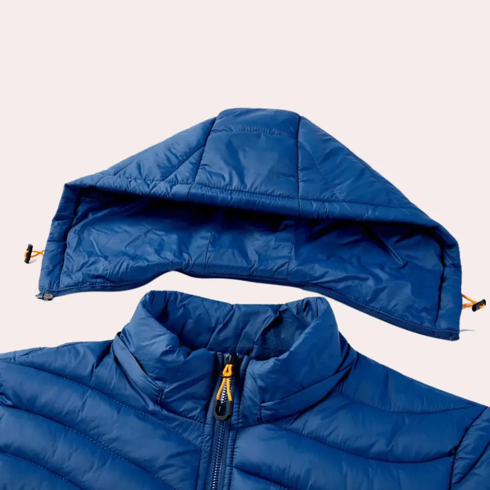 Stylish luxury hooded jacket for men - Bernard