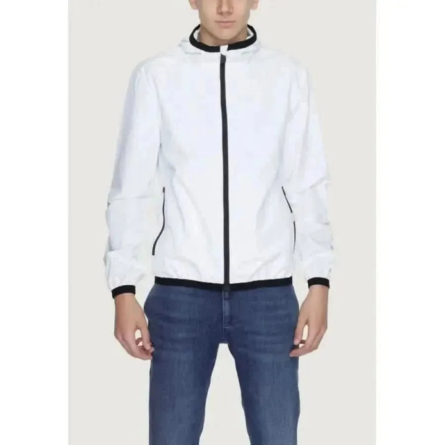 Suns Men's Blue Hooded Jacket