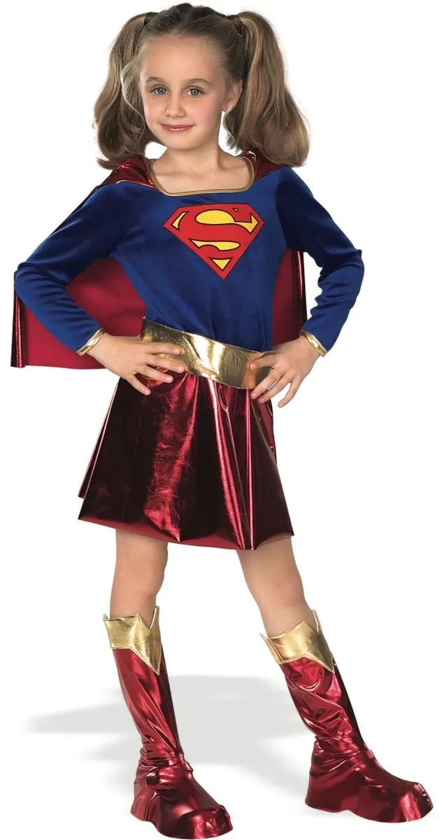 Supergirl Deluxe DC Super Hero Girls and Toddler Costume