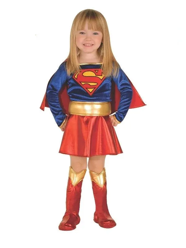 Supergirl Deluxe DC Super Hero Girls and Toddler Costume
