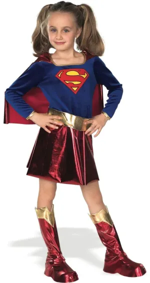 Supergirl Deluxe DC Super Hero Girls and Toddler Costume