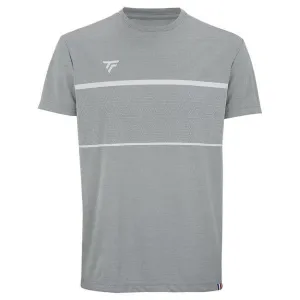 Tecnifibre Mens Team Tech Badminton T-Shirt - Silver