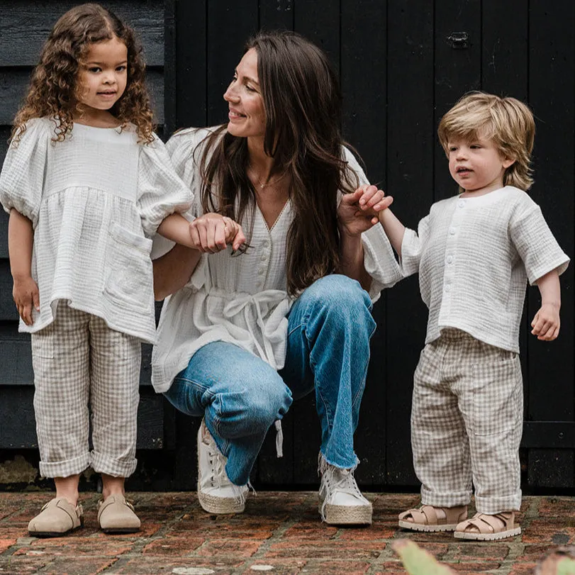 The Aubrey Muslin Blouse