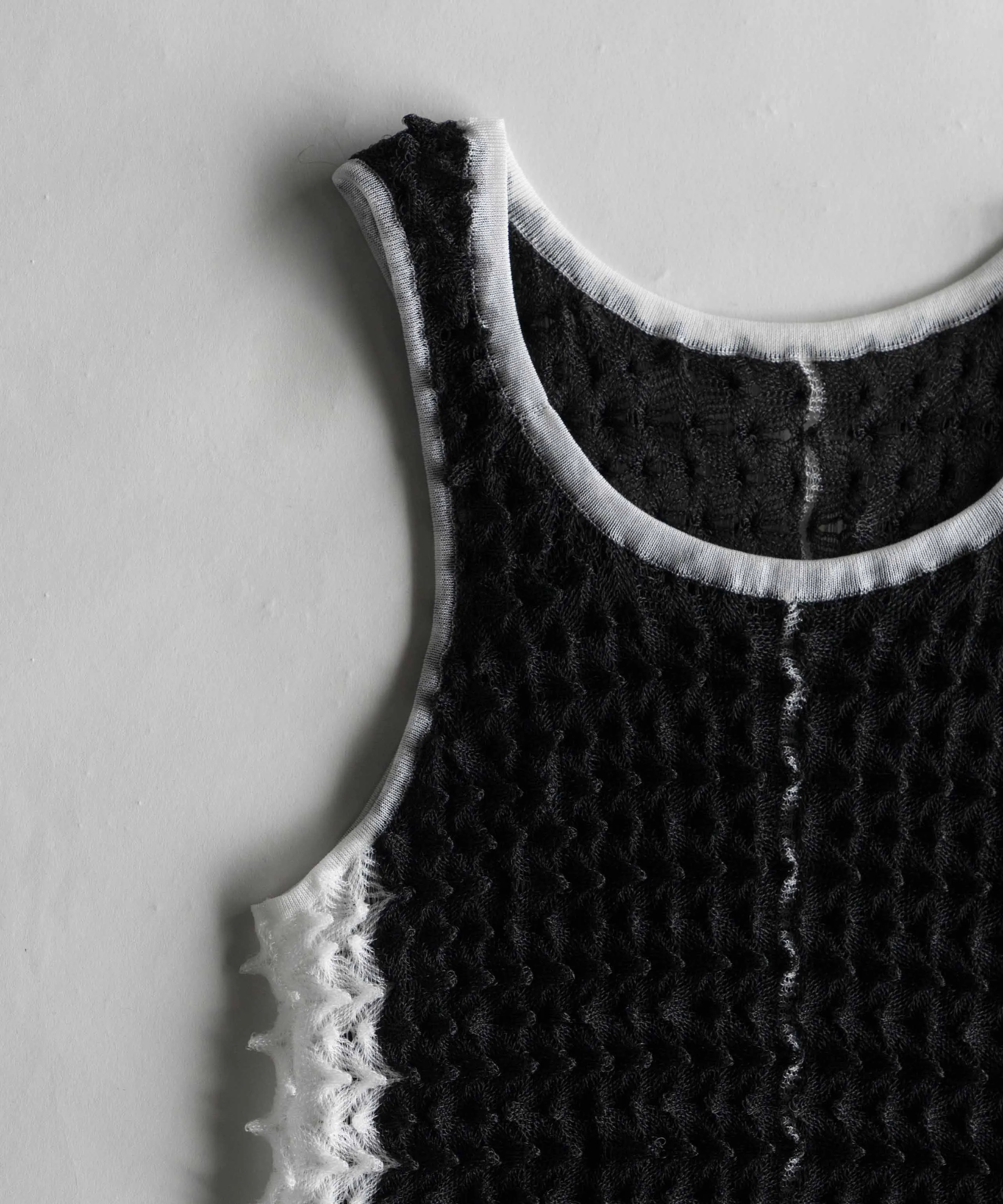 Togetoge Sheer Knit Tank Top