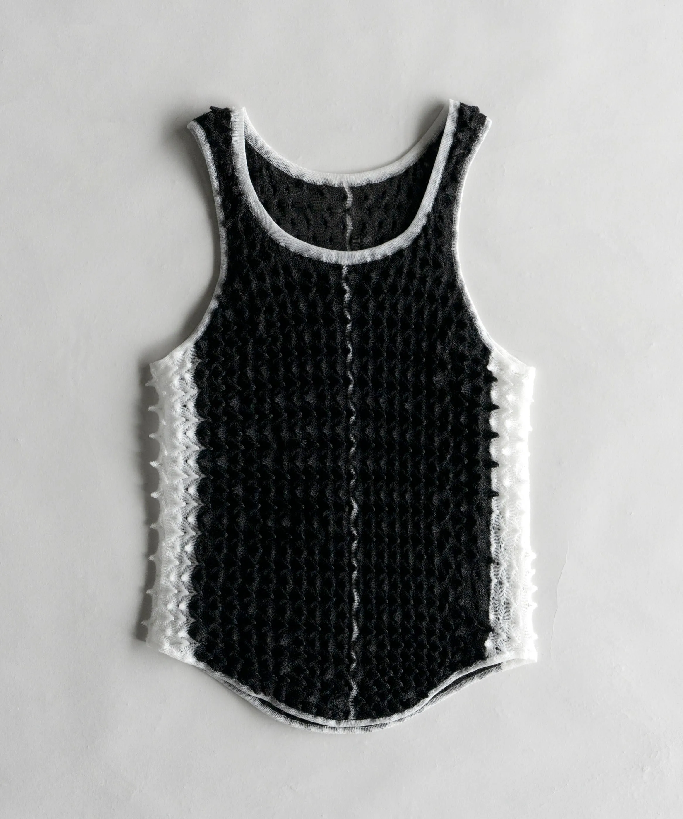 Togetoge Sheer Knit Tank Top