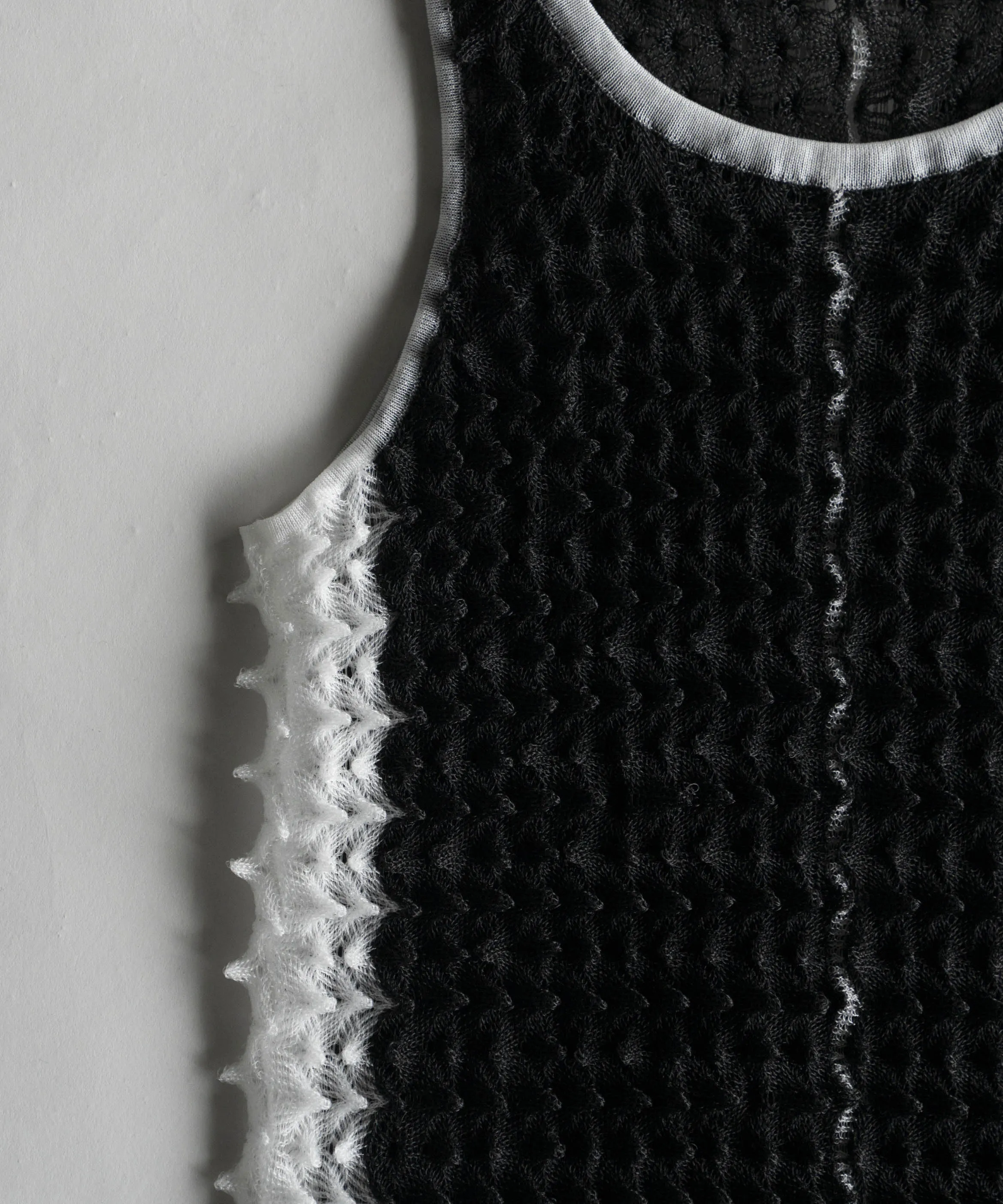Togetoge Sheer Knit Tank Top