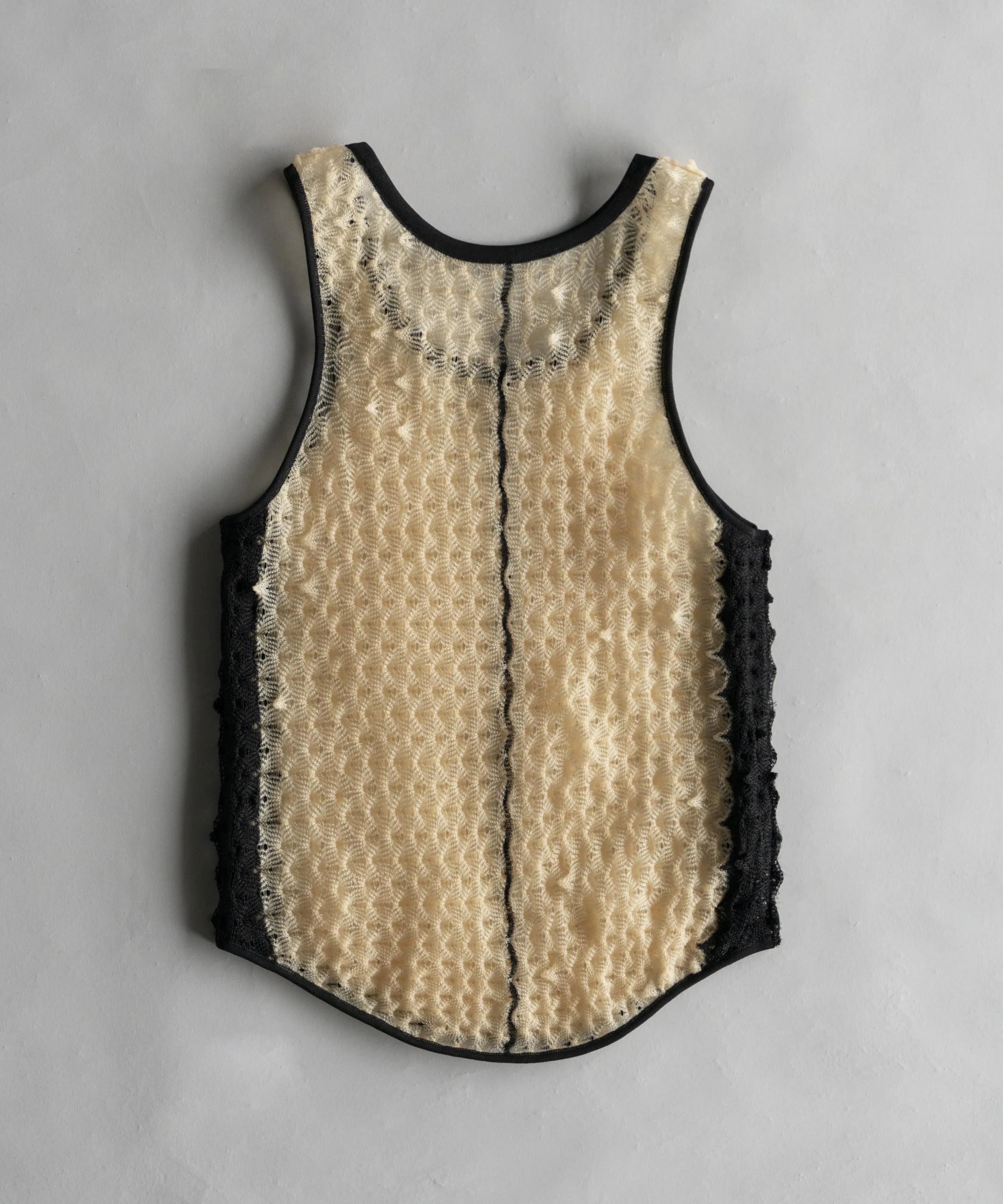 Togetoge Sheer Knit Tank Top