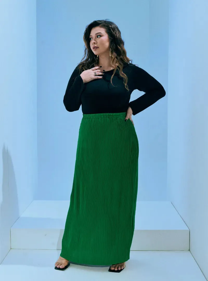 Tun Izzah Pleated Skirt