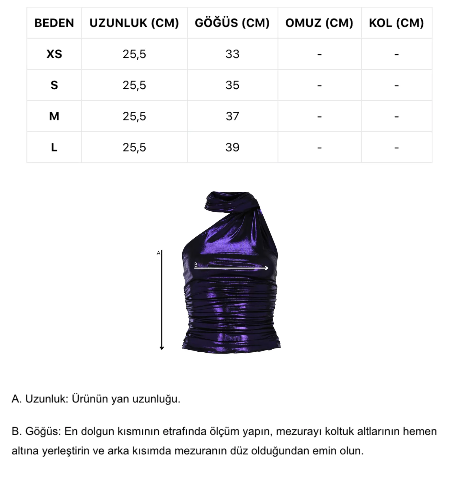 Ur Fave Tops in Metallic Purple