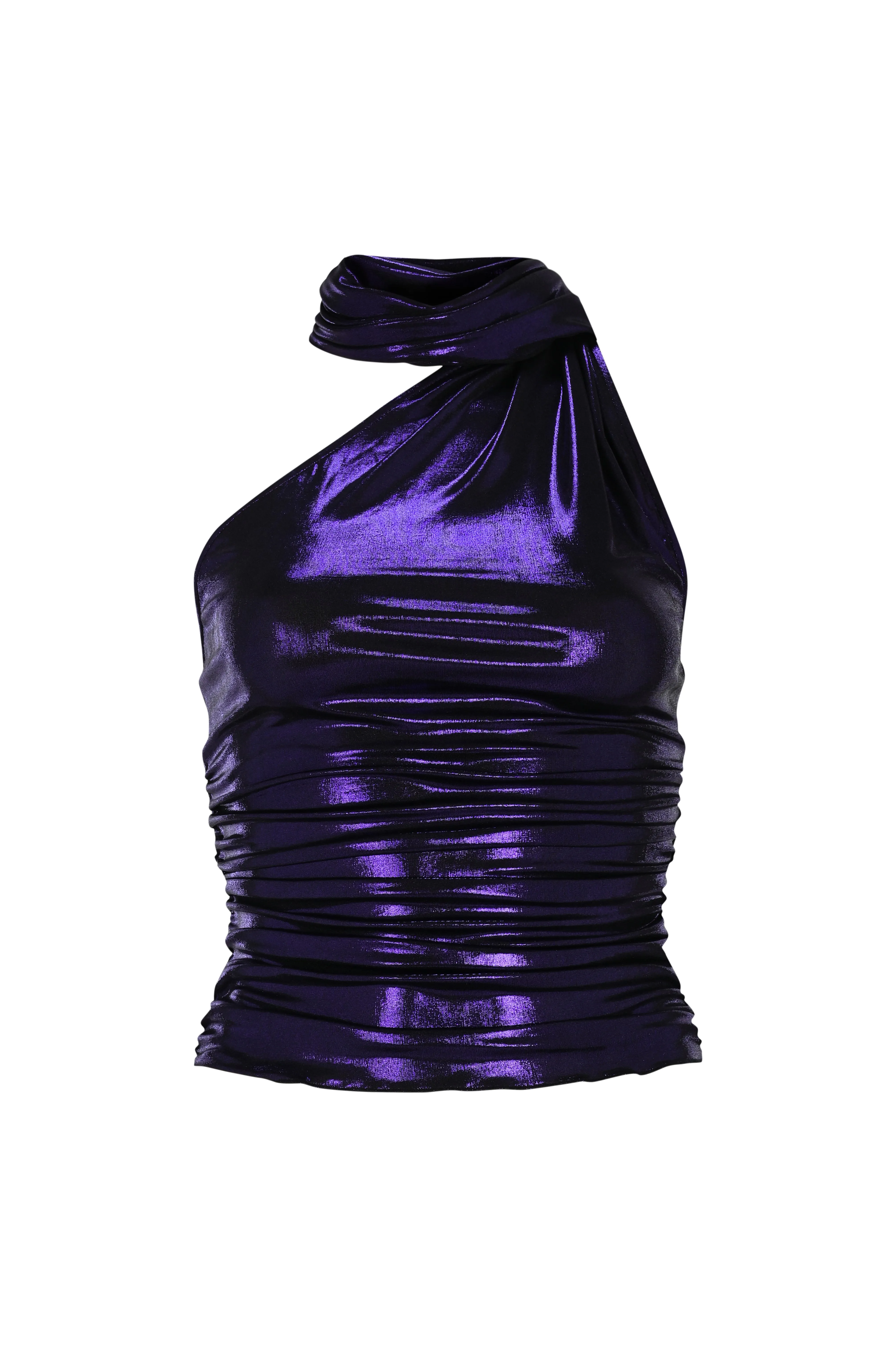 Ur Fave Tops in Metallic Purple