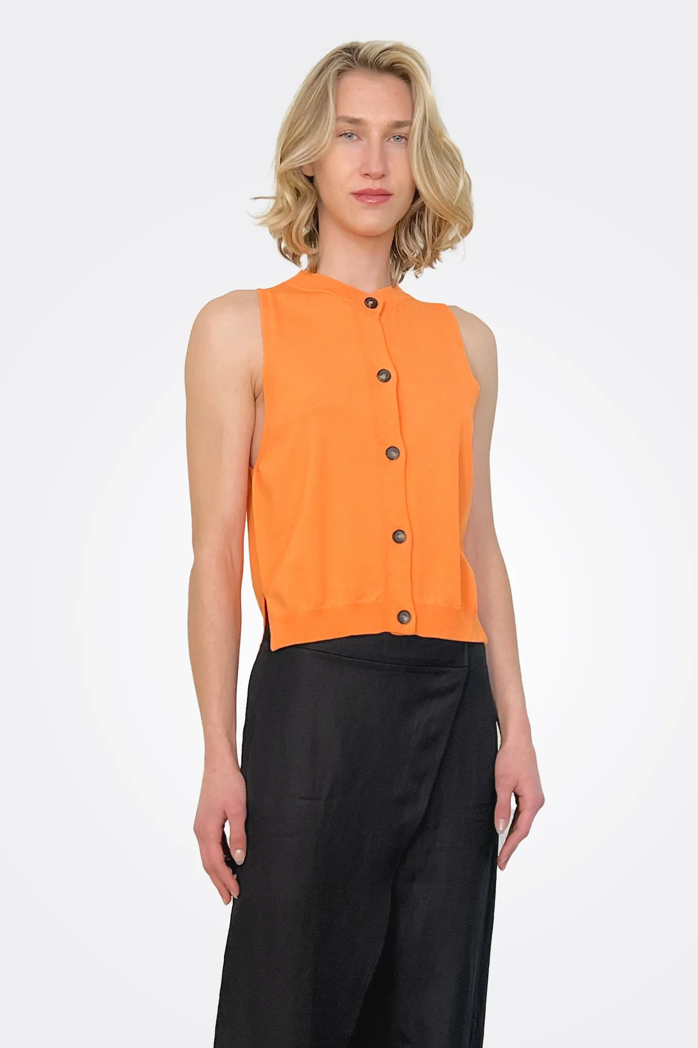 V Neck Waistcoat - Mango