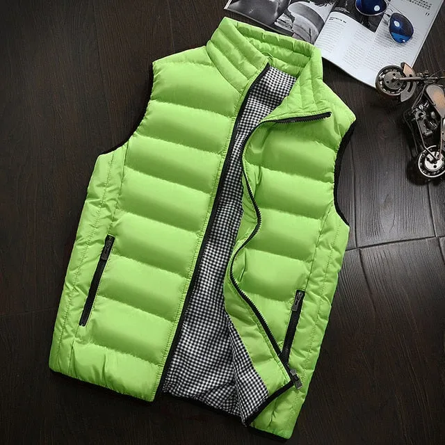 Vest Men New Stylish Sleeveless Jacket