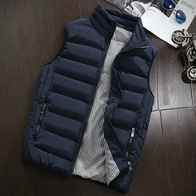 Vest Men New Stylish Sleeveless Jacket
