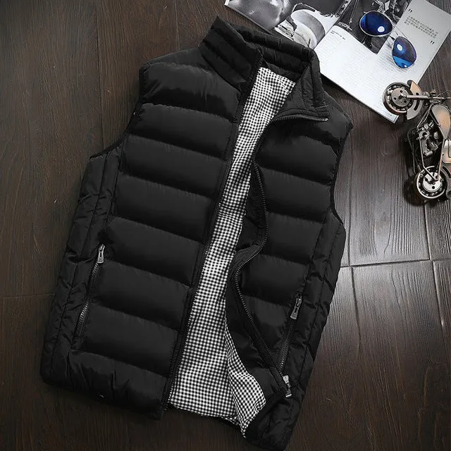 Vest Men New Stylish Sleeveless Jacket