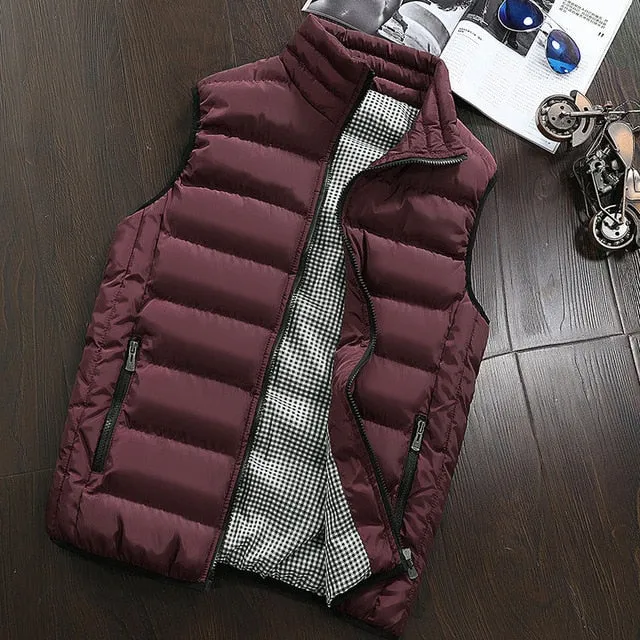 Vest Men New Stylish Sleeveless Jacket