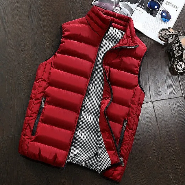 Vest Men New Stylish Sleeveless Jacket