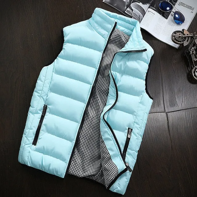 Vest Men New Stylish Sleeveless Jacket