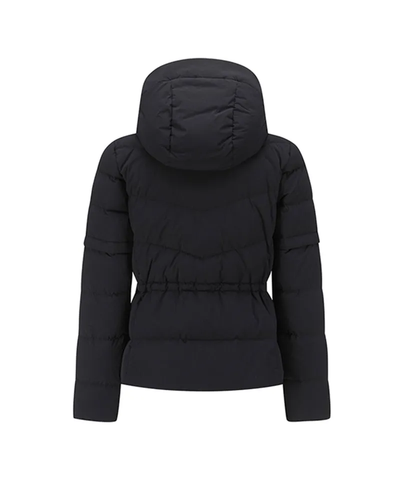 Vice Golf Atelier Women's Detachable Sleeve Hoodie Down Jacket - 2 Colors