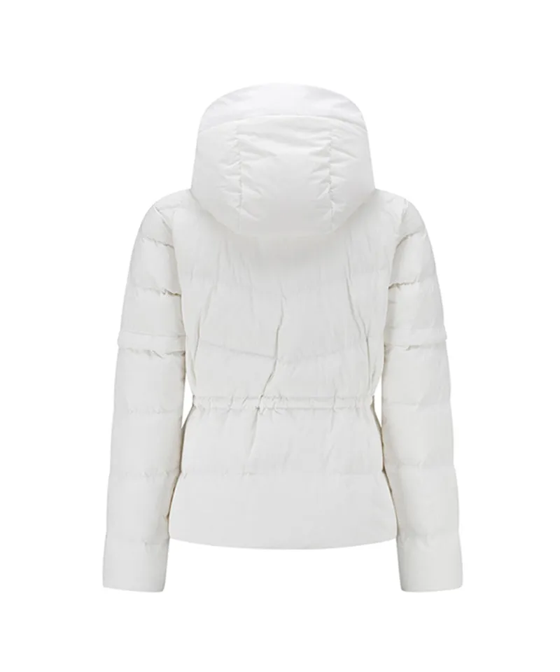 Vice Golf Atelier Women's Detachable Sleeve Hoodie Down Jacket - 2 Colors