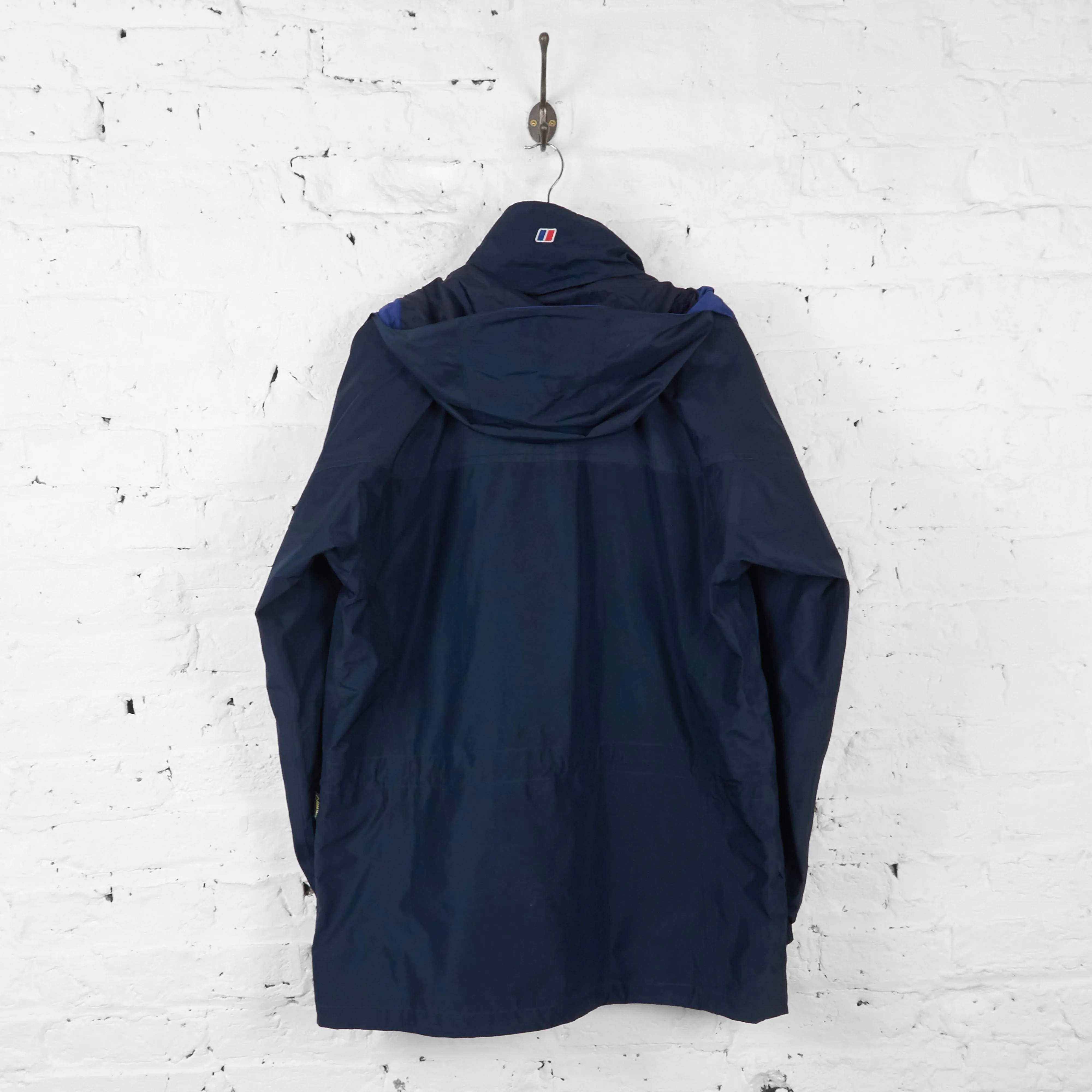 Vintage Berghaus Goretex Jacket - Navy - L
