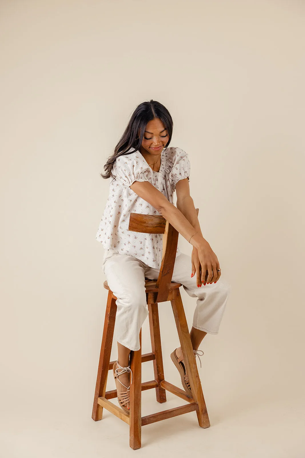 Wanna Be The One Puff Sleeve Blouse