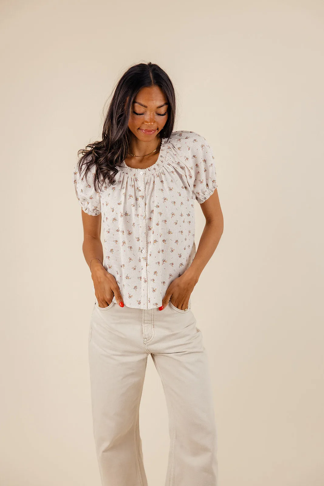 Wanna Be The One Puff Sleeve Blouse