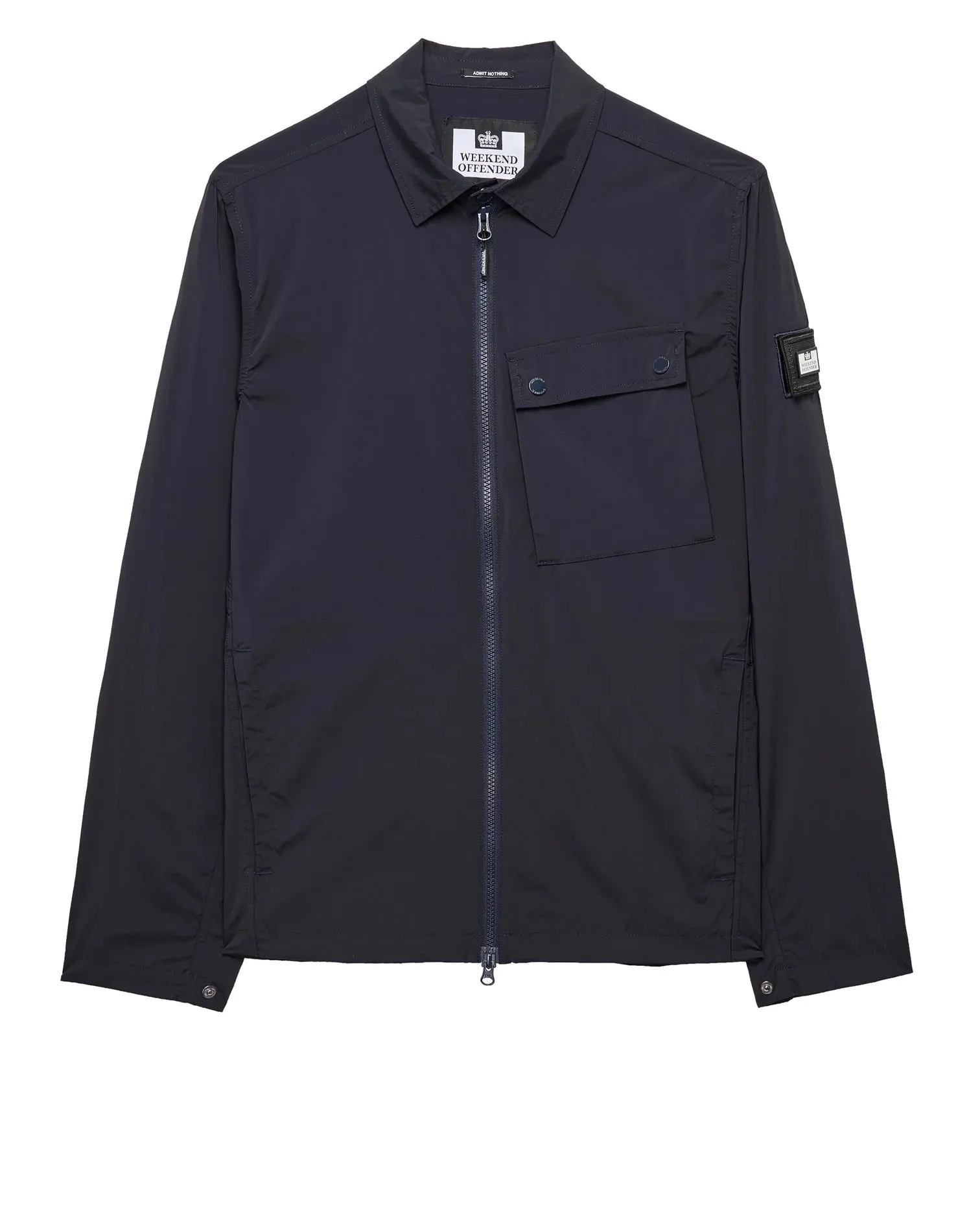 Weekend Offender Southbank Technical Over-Shirt Navy