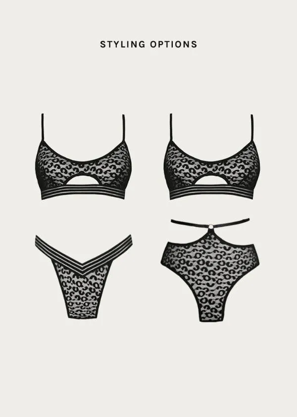 Wild Heart Cut Out Bralette