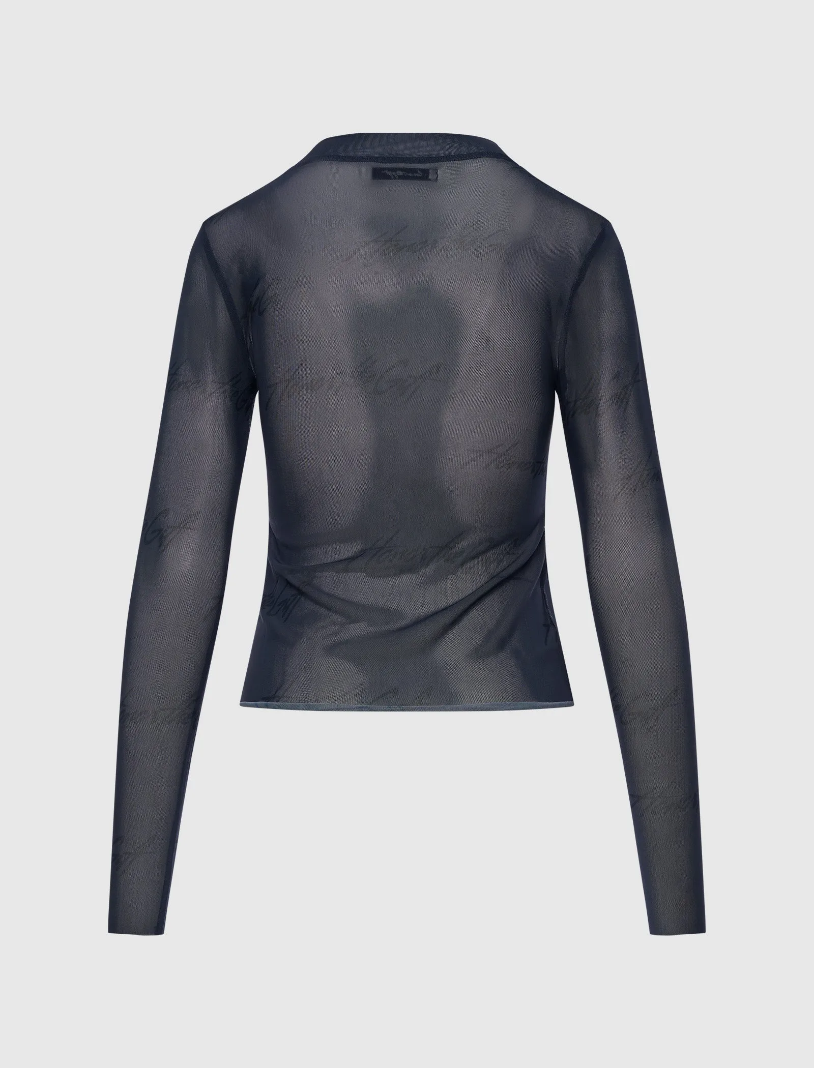 WOMEN'S BURNOUT MOCK TOP